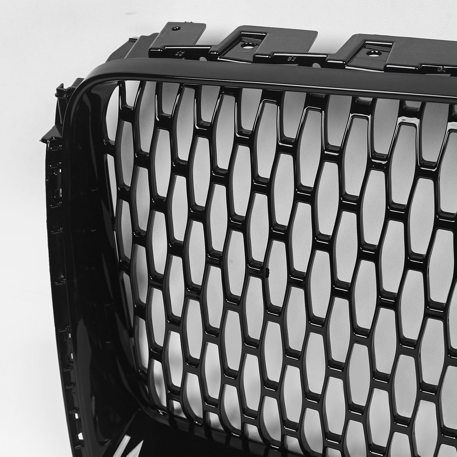 Front Upper Grille Fit for Lincoln Navigator 2018-2021 Bumper Upper Hood Black