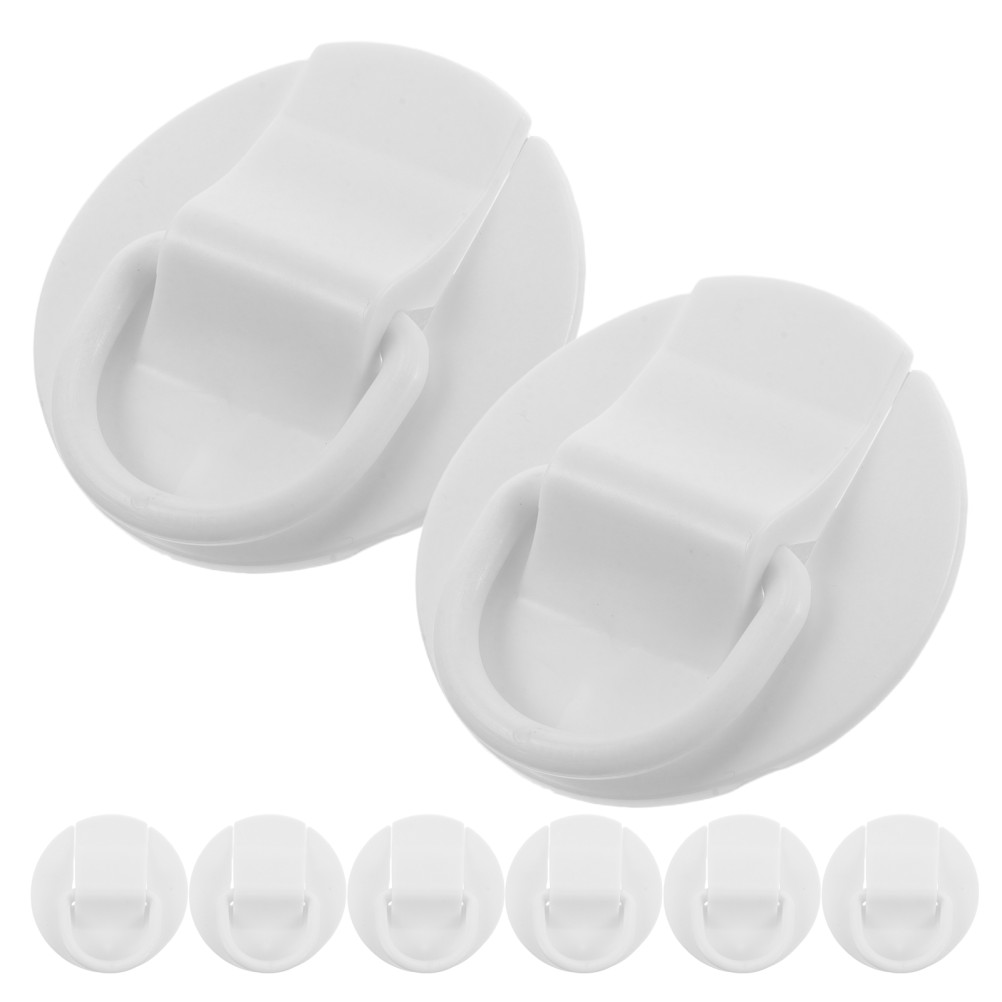 8 Pcs Paddleboard Accessories Patch Kit Kayak Elastic Rope Buckle D-ring