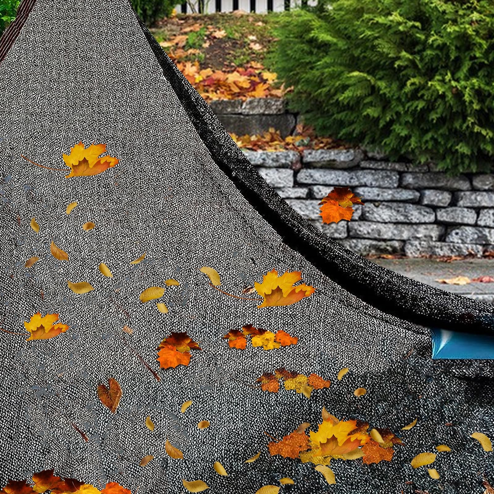 16 x 26FT Pool Leaf Net Cover- Thicken Rectangle Leaf Netting for Inground an…