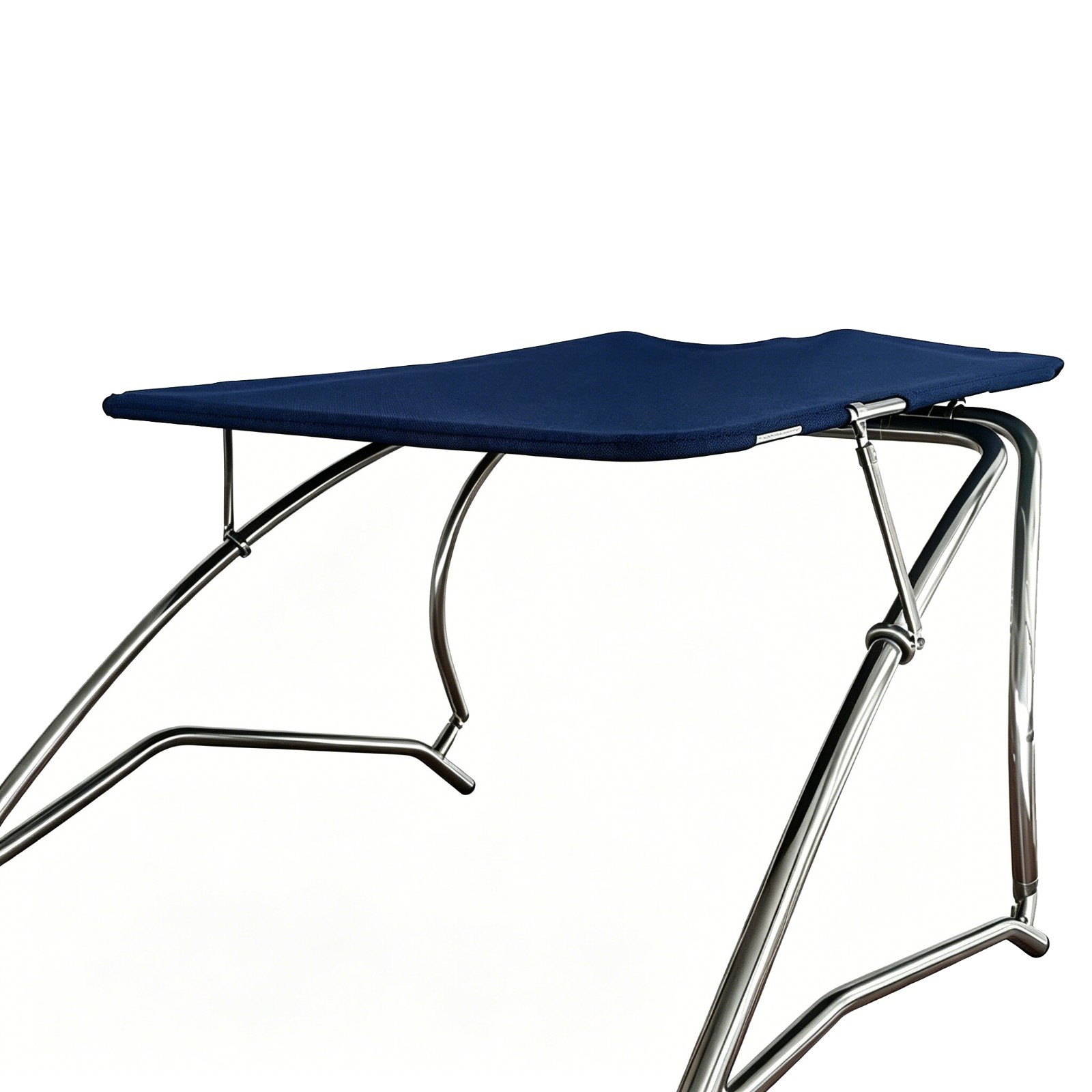 Reborn Pro2 Extra Large Boat Wakeboard Tower Bimini Top 1970V W/Navy Blue Canopy