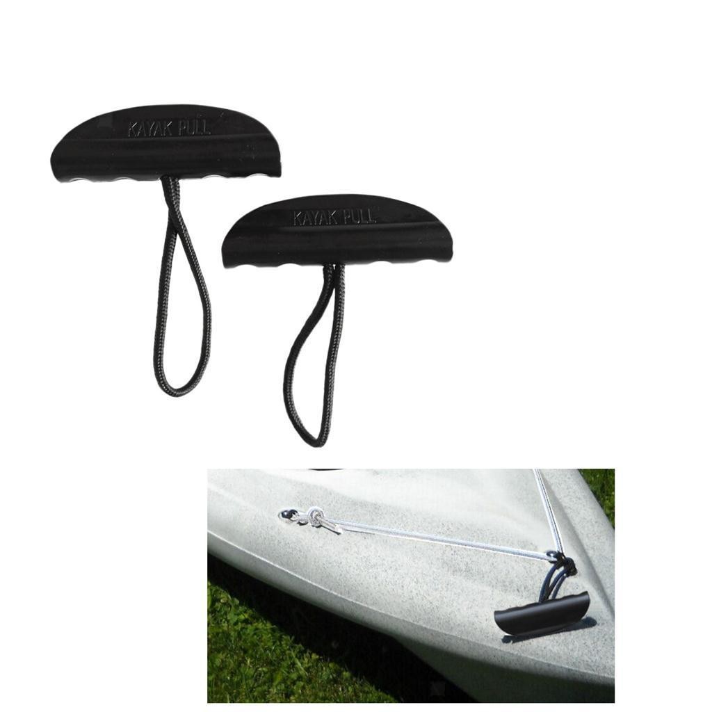 2 Pieces Durable Nylon Kayak Boat Pull Handle Carry Handle