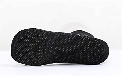Neoprene Socks Diving Scuba Wetsuit Fin Booties for Medium, 3mm Black