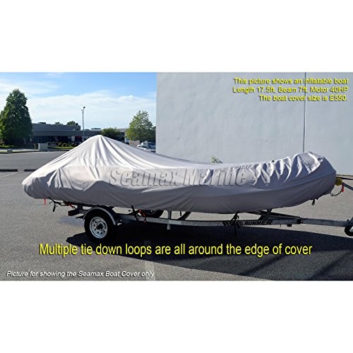 Seamax Inflatable Boat Cover, C Series for Beam Range C330 – Max Length 10.8ft