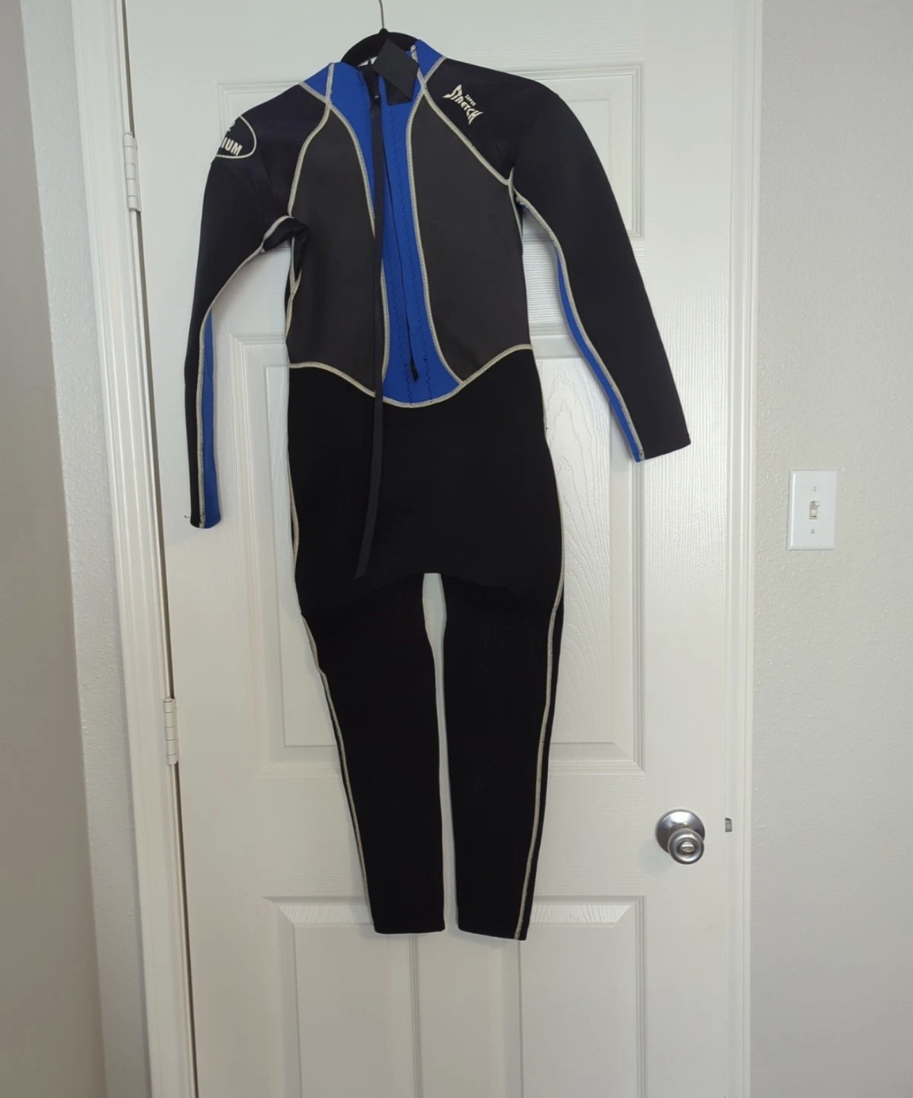 Gladiator Gp Wetsuit Long Sleeve Pants Size Small Men’s/Women’s Black Blue