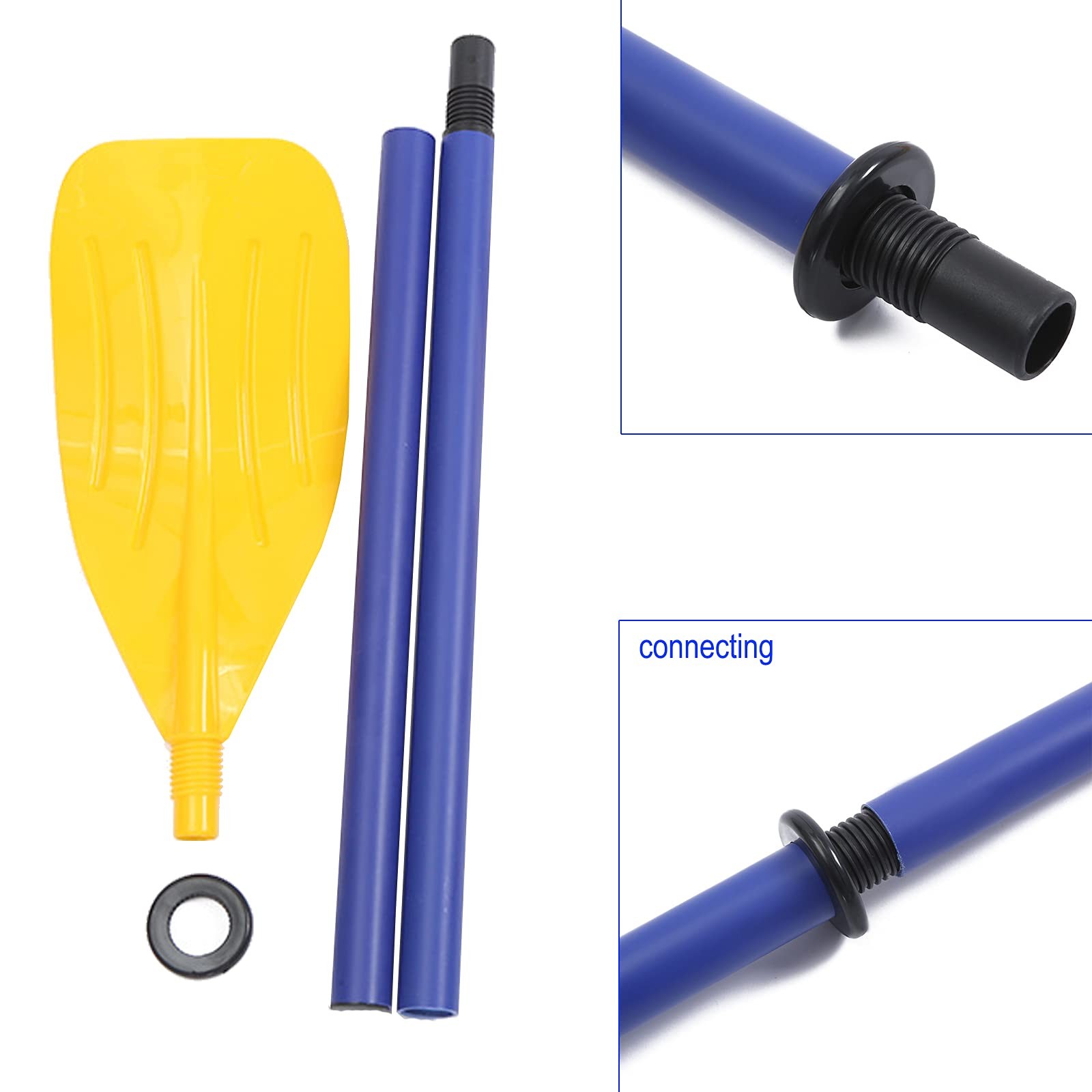 Kayak Paddle Set Detachable Canoe Oars Water Sports Accessories