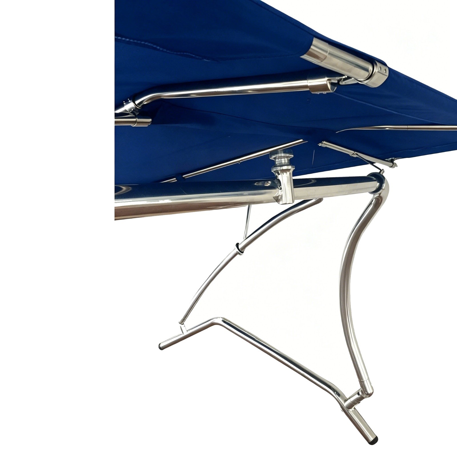 Reborn Pro2 Extra Large Boat Wakeboard Tower Bimini Top 1970V W/Navy Blue Canopy
