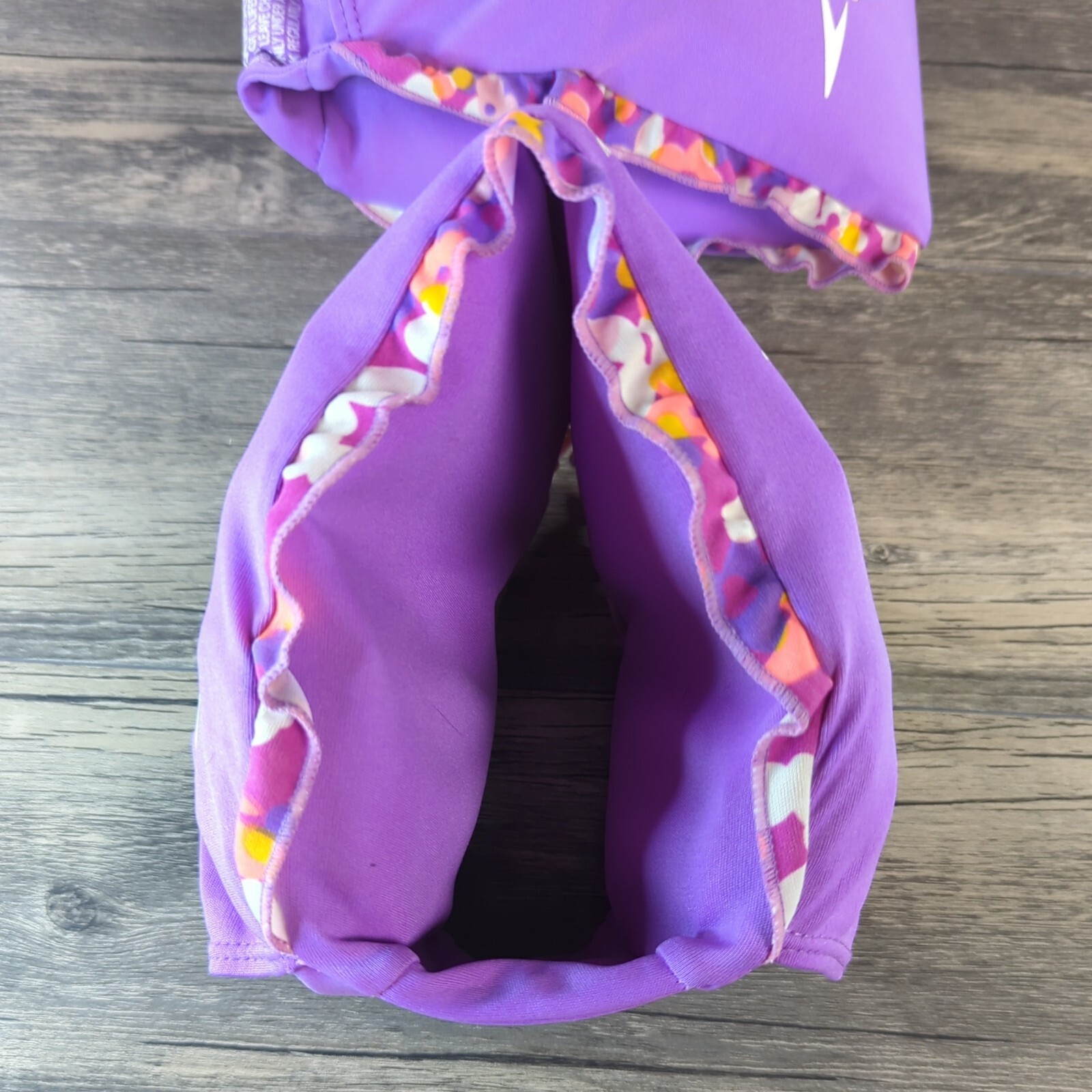 Speedo Water Wings Floaties Ages 2-12 Inflatable 33 – 110 Lbs Purple Never Used
