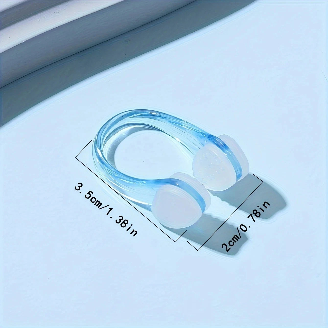 2Pcs Swimming Nose Clip Professional Anti-Choking Waterproof Training Clip***