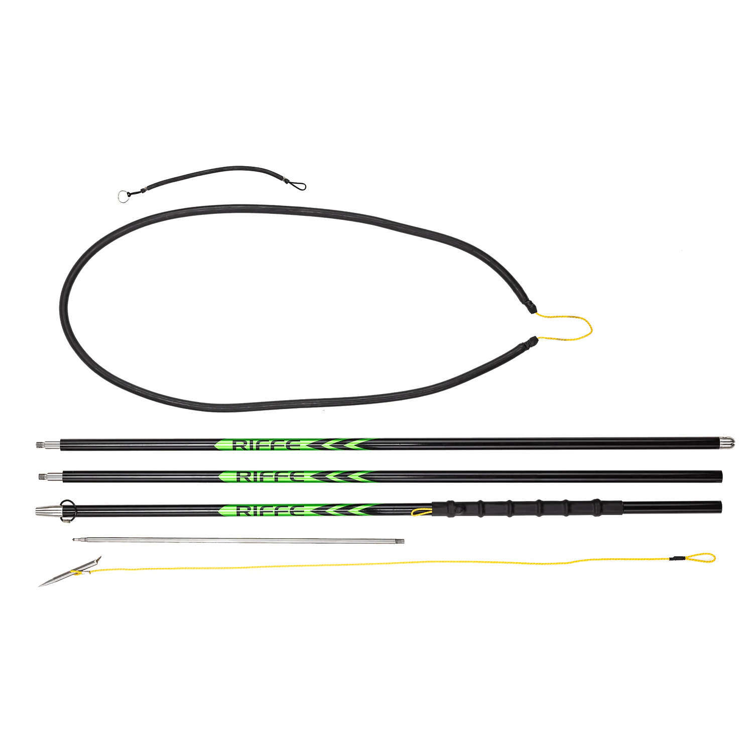 Riffe Mamba Composite 3-Piece Pole Spear – 9 Foot
