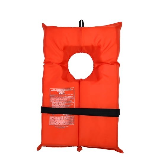 Ozark Trail Type II PFD Life Jacket Adult Unisex Orange (2 Pack)