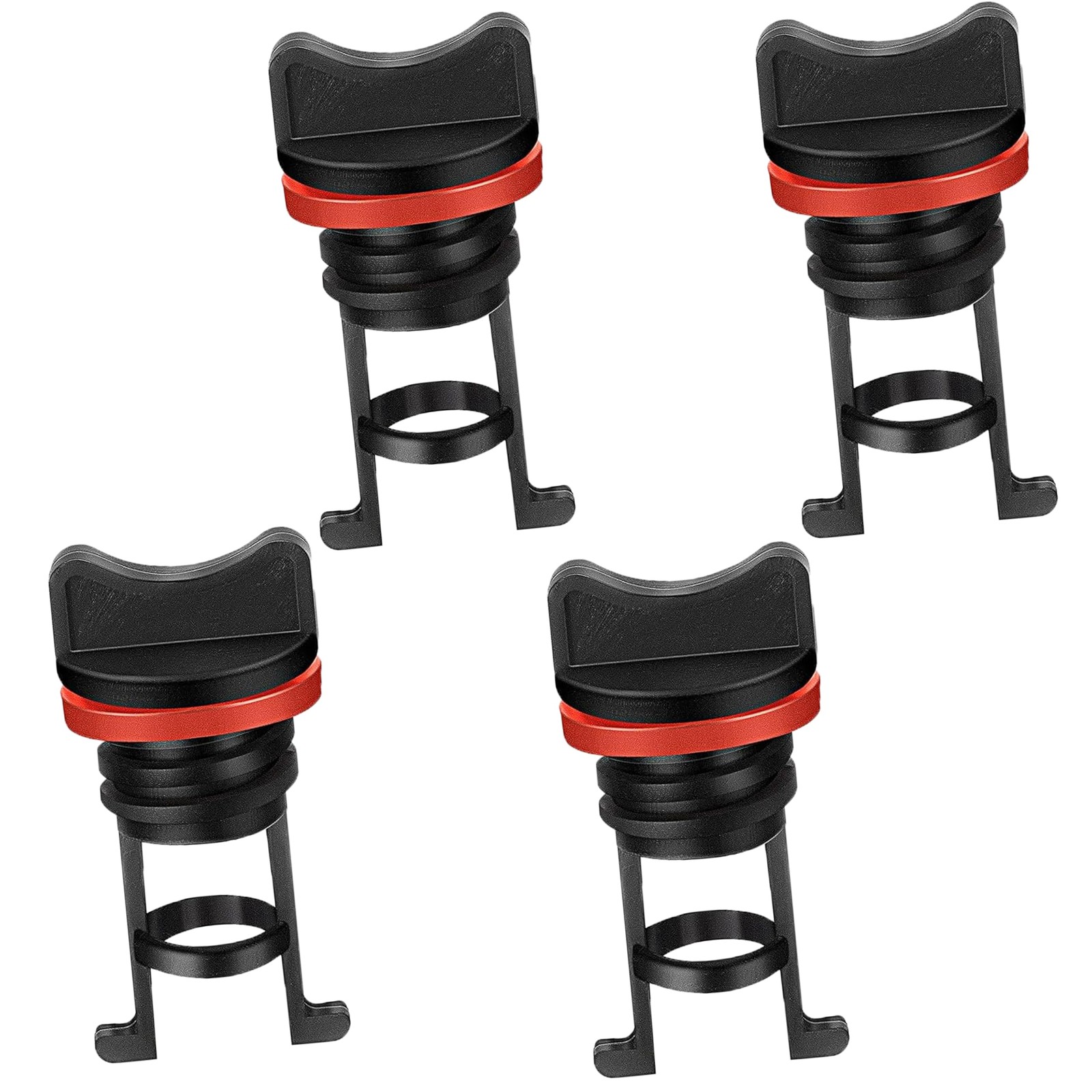 4PCS Nylon Kayak Drain Plug Kit, Thread Drain Stopper Replacement for Kayak D…
