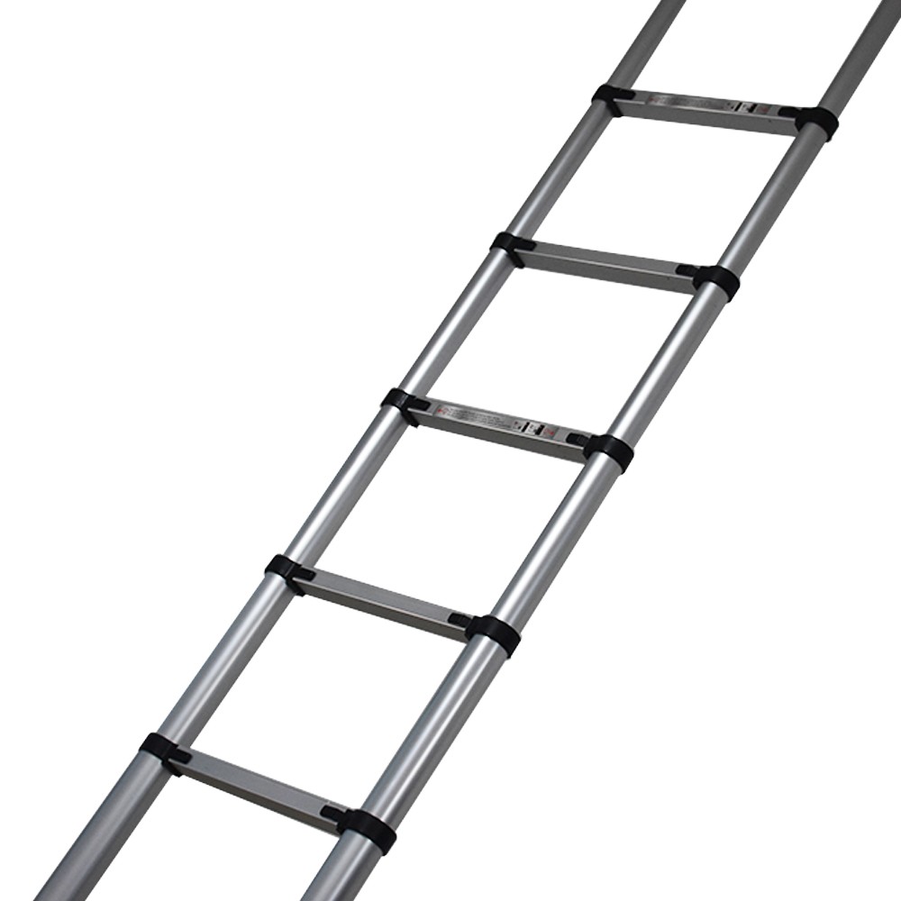 330lbs 10.5FT Aluminum Extension Telescoping Heavy Duty Lightweight Step Ladder