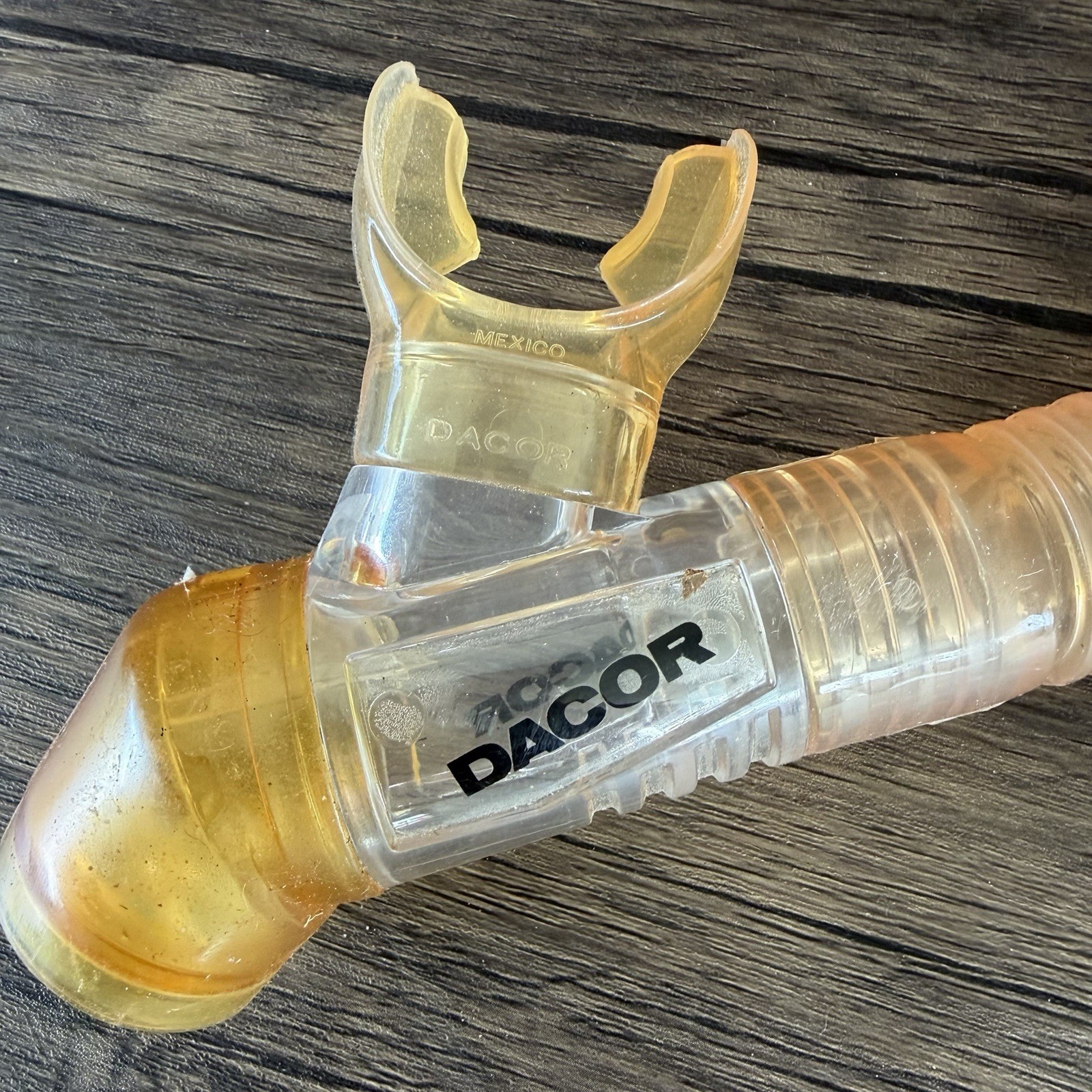 Dacor Flex VTG 1990’s Scuba Dive Snorkel Purple