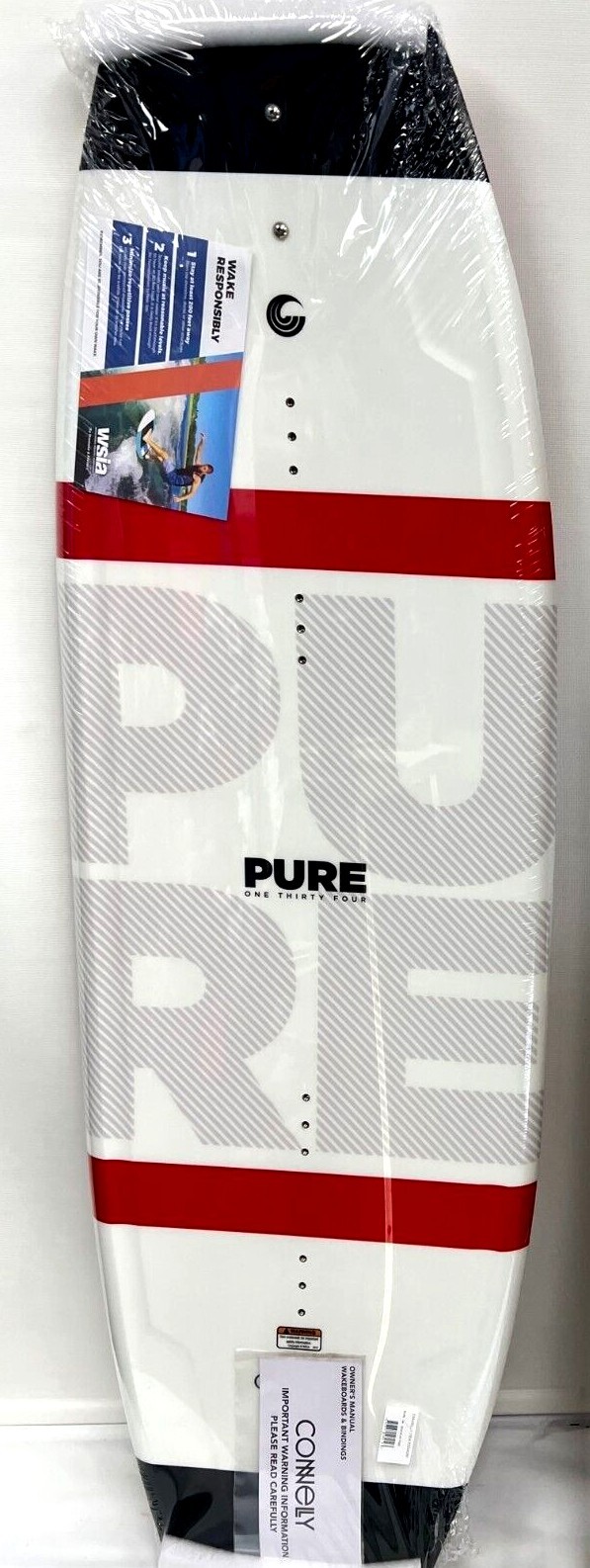 Connelly Pure Wakeboard 134 NIB Sealed 2022 FREE SHIP Novice/Intermediate