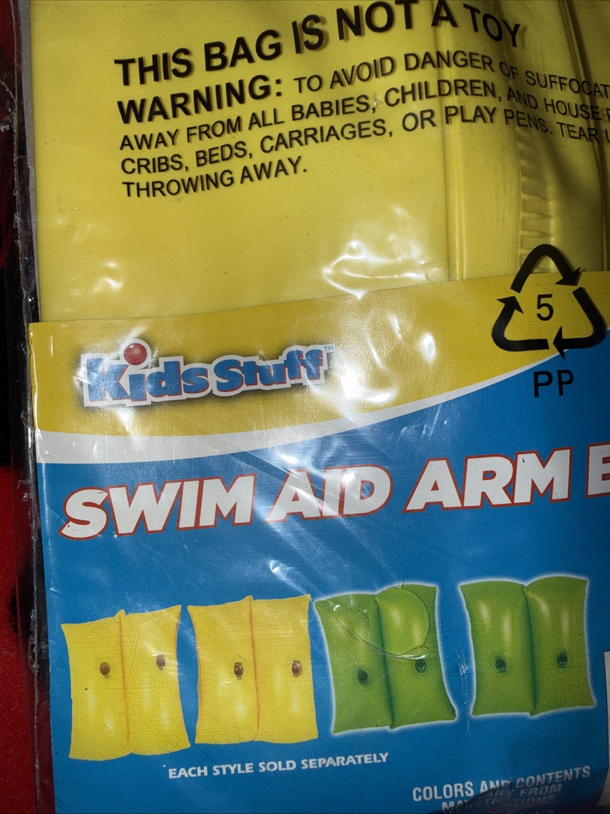 Kids Stuff Swim Aid Arm Bands 2013 New Sealed