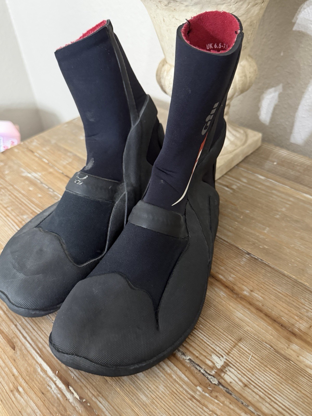 Gill Sailing Boots Split To Water Neoprene Wetsuit Kayak Surf Men’s 7.5