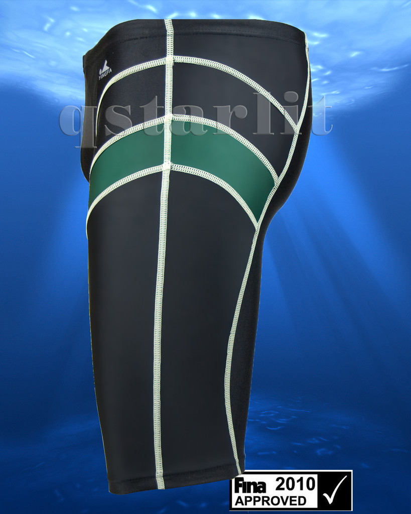 FINA APPROVE MEN COMPETITION SWIM SPLICED JAMMER XL 32