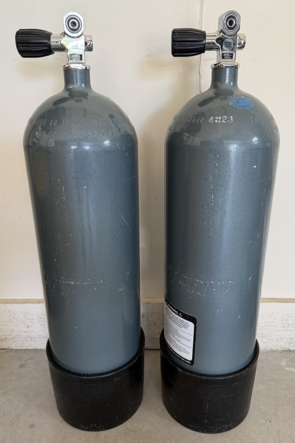 Faber High Pressure Steel Tank 100 CF