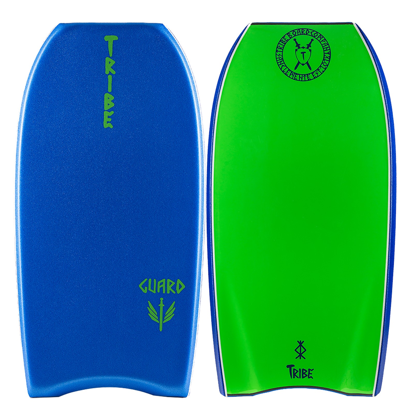 Tribe Guard 2.0 44″ Bodyboard-Yellow/Royal Blue/Dark Gray