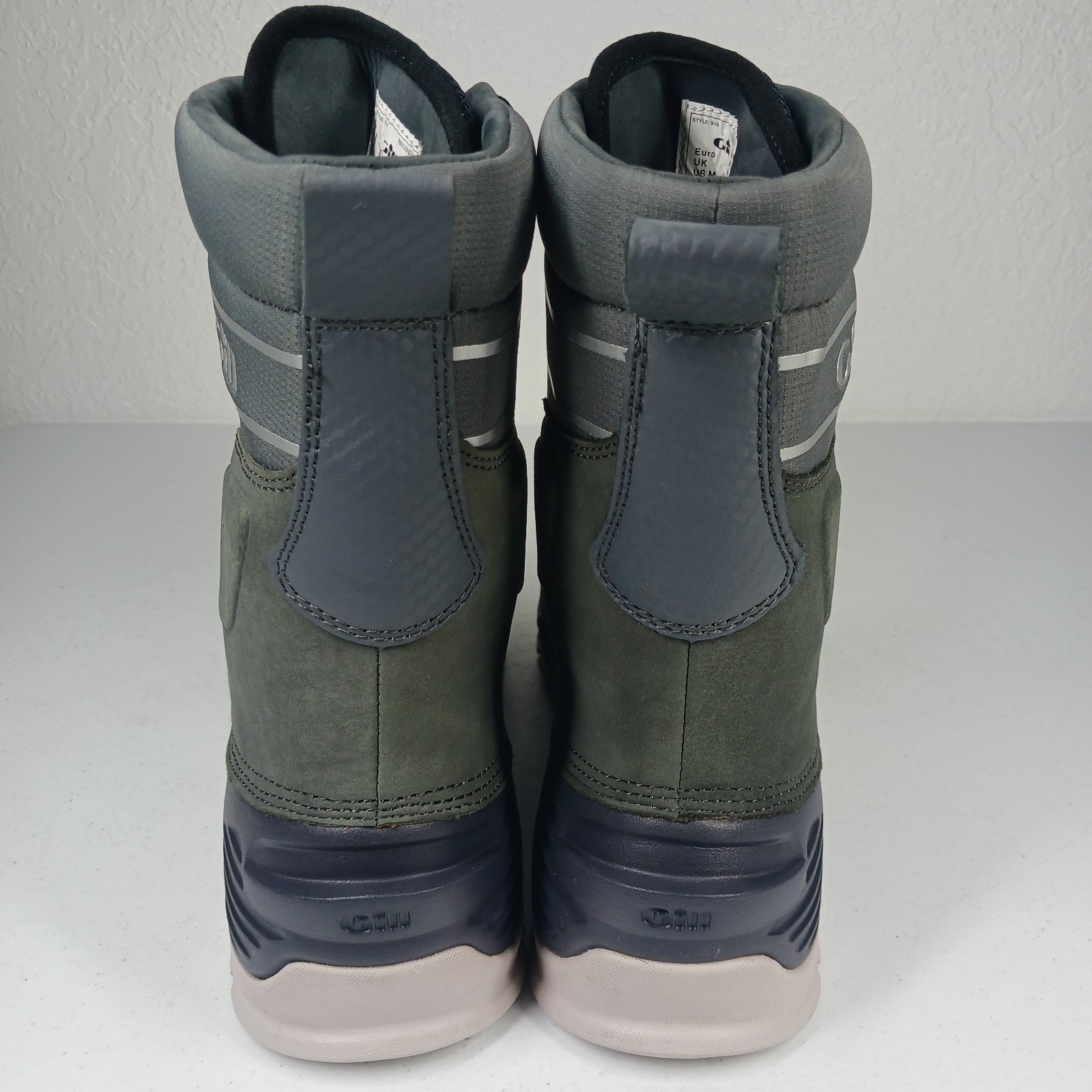 Gill Sailing Race Boots 915 Graphite Mens 10 Offshore-style Water Proof 122075
