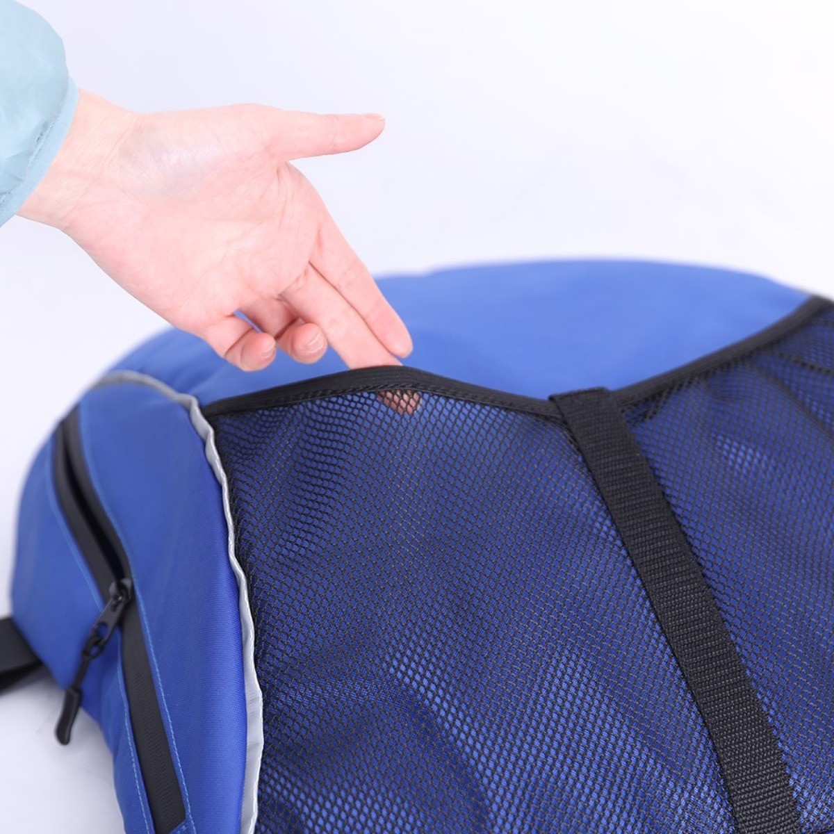 14*42*45cm Accessories Mesh Organizer Chair Backpack Storage Bag