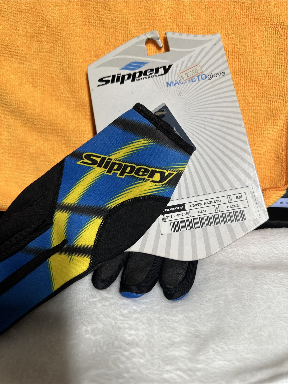 SLIPPERY NOS GLOVES ANTI-SLIP WATERCRAFT JETSKI PWC AQUA