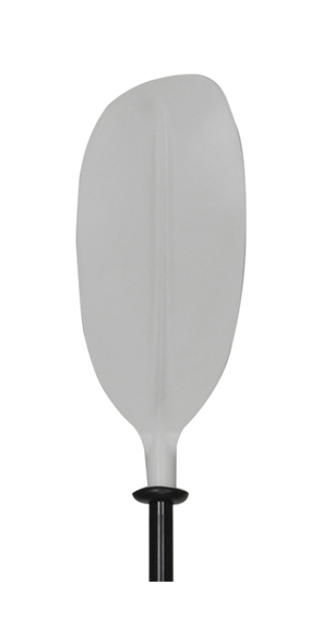 Oceansouth Kayak Paddles White, Aluminum Asymmetric (Split Shaft) x 2