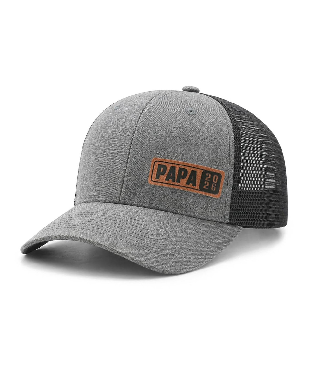 Papa Est 2026 Trucker Hat for First Time Dad, Gifts for New Daddy Husband fro…