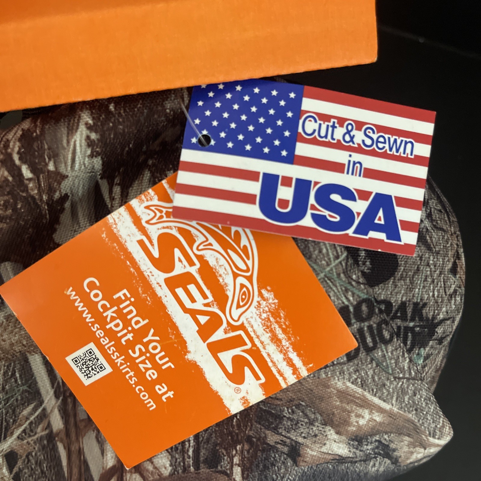 New – Seals – Nylon Cockpit Cover 5.0 – Camouflage – Made In USA