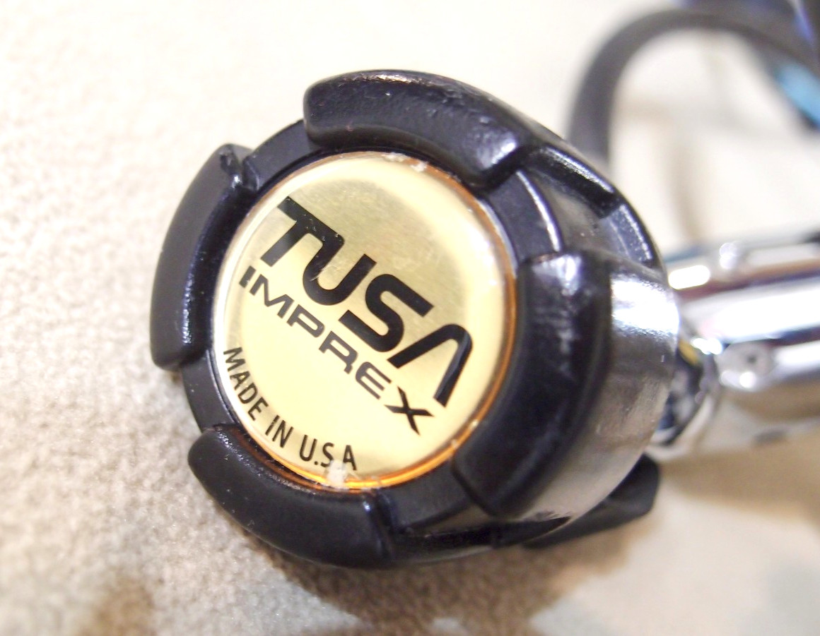 TUSA Imprex TR-400 regulator set; 1st and 2nd stage w/SPG and compass