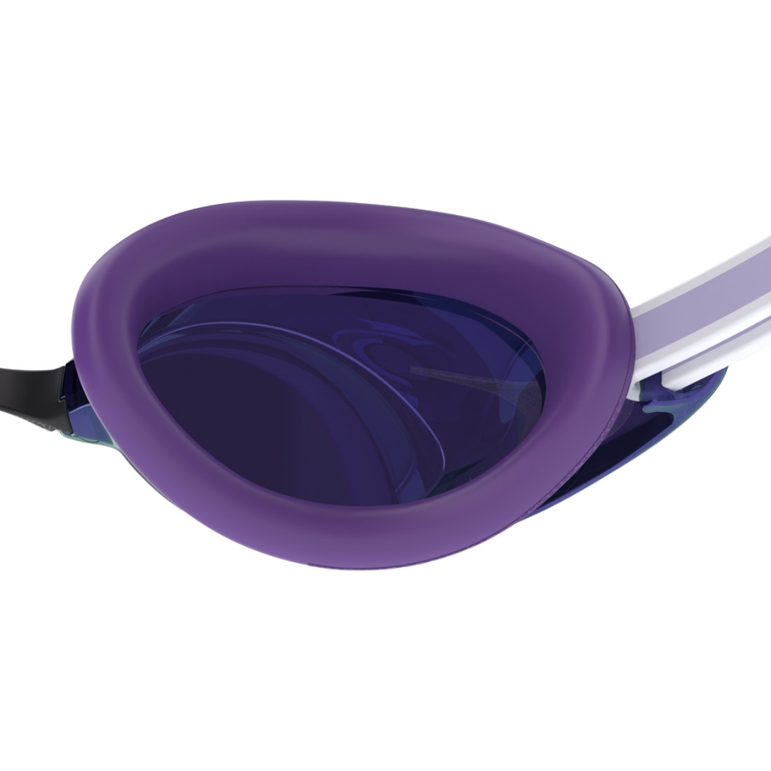 Speedo Women’s Vanquisher 3.0 Swim Goggles, Purple Haze/Iris/Silver Mirror