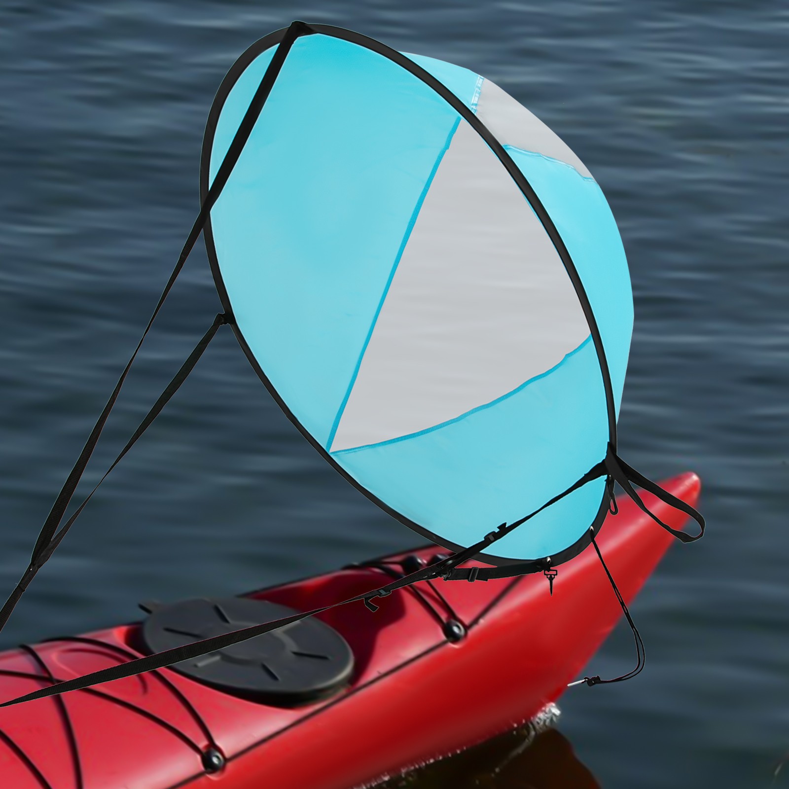 Large Size Durable Foldable Paddle Boardsail Downwind Paddle Board Kayak Sail