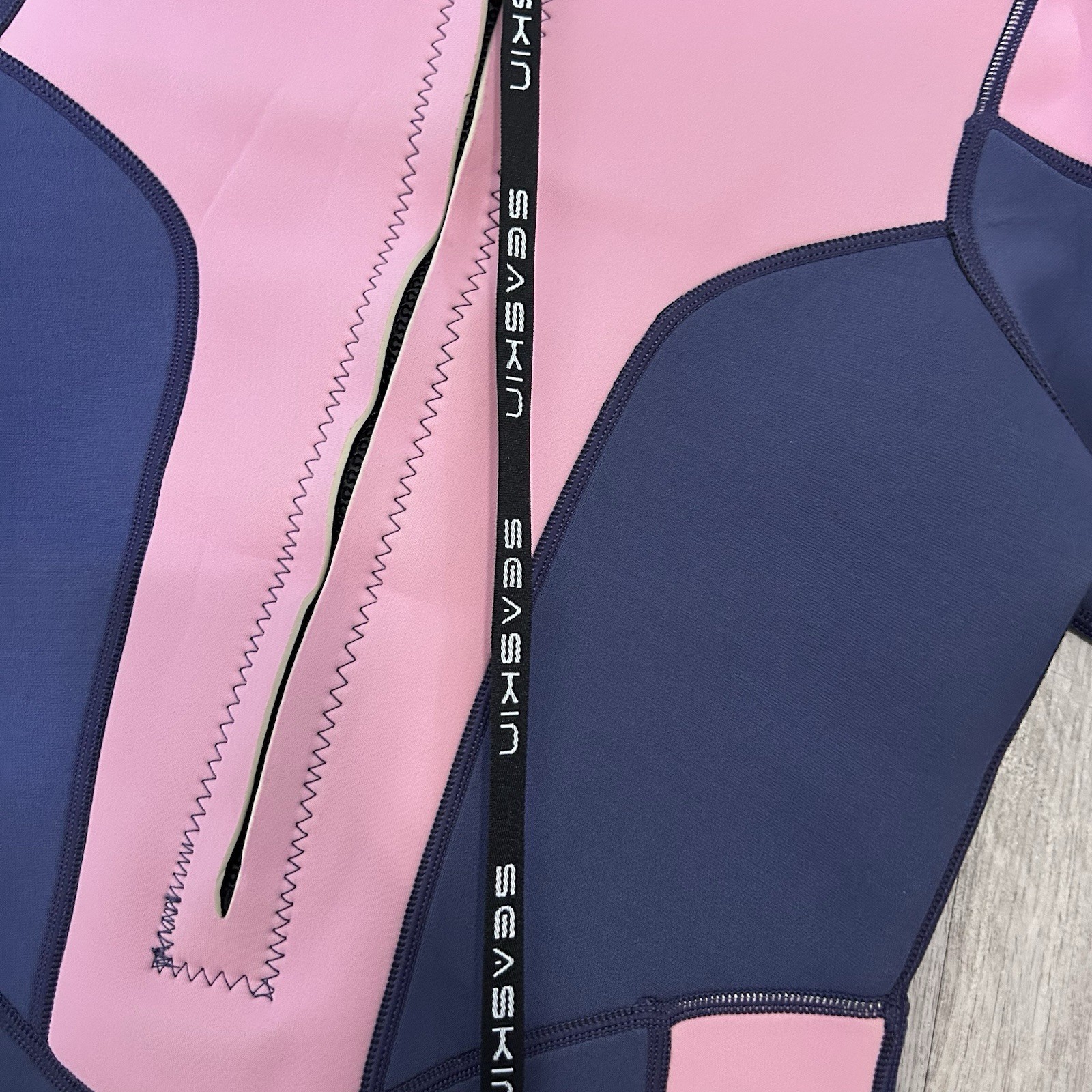 Sea Skin Wetsuit Girls Youth Size 16 Purple Pink Full Body Long Sleeve New NWOT