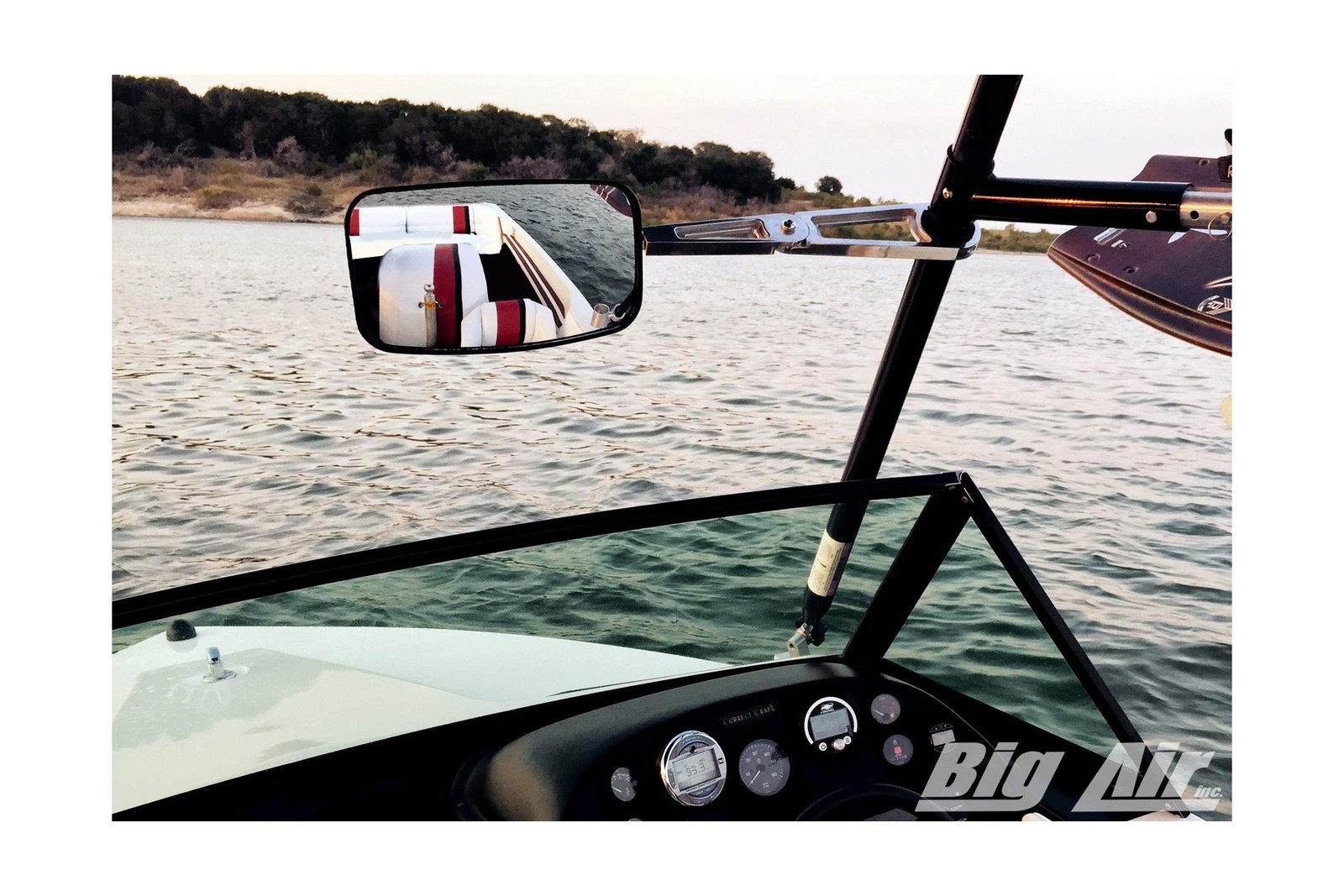 Big Articulating Adjustable Arm Wakeboard Tower Mirror with 7″ x 13″ CIPA…