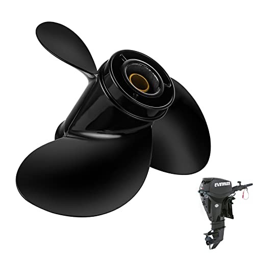 9 1/4×10 Aluminum Boat Outboard Propeller for BRP Johnson Evinrude OMC Stern