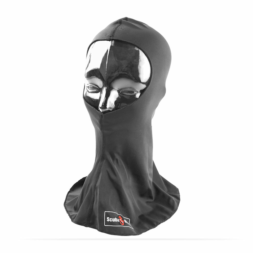 ScubaMax UV50 Spandex Hood for Warm Water Scuba Diving – Black