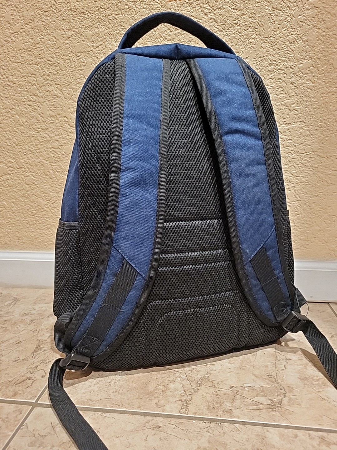 NAUTICA, Navy Blue Black, Sport Backpack 18 Inches Tall