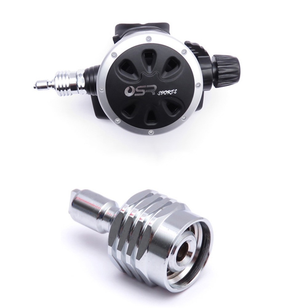 Enhanced Scuba Diving Adapter Male to Female UNF For Regulator Quick Release