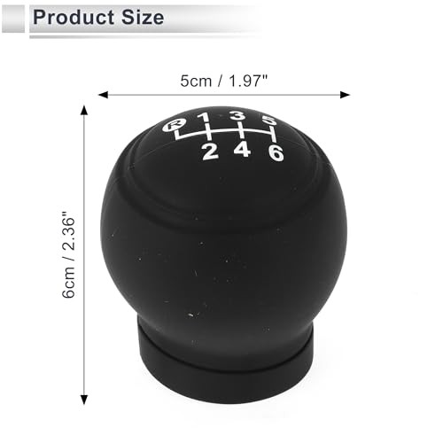 1 Pc Universal Gear Shift Knob Cover Anti-slip 6x5cm/2.36″x1.97″ Stick