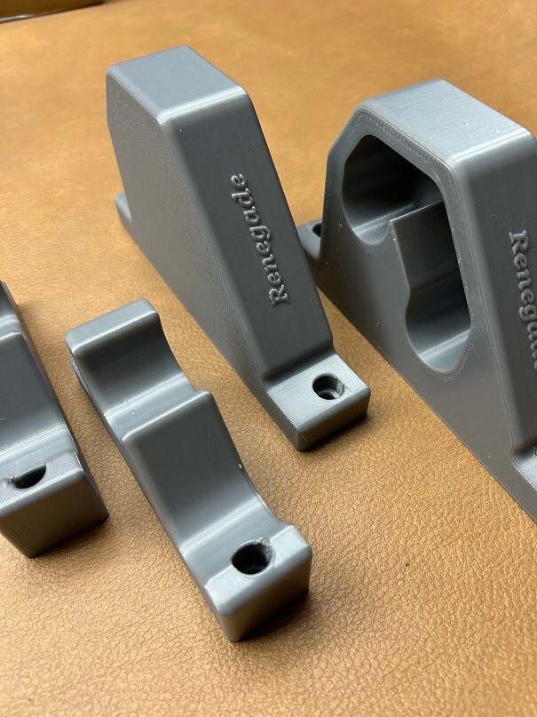 BKC and others with track rail mounting, 1 and 1/2″Mini Capped Kayak Seat Risers