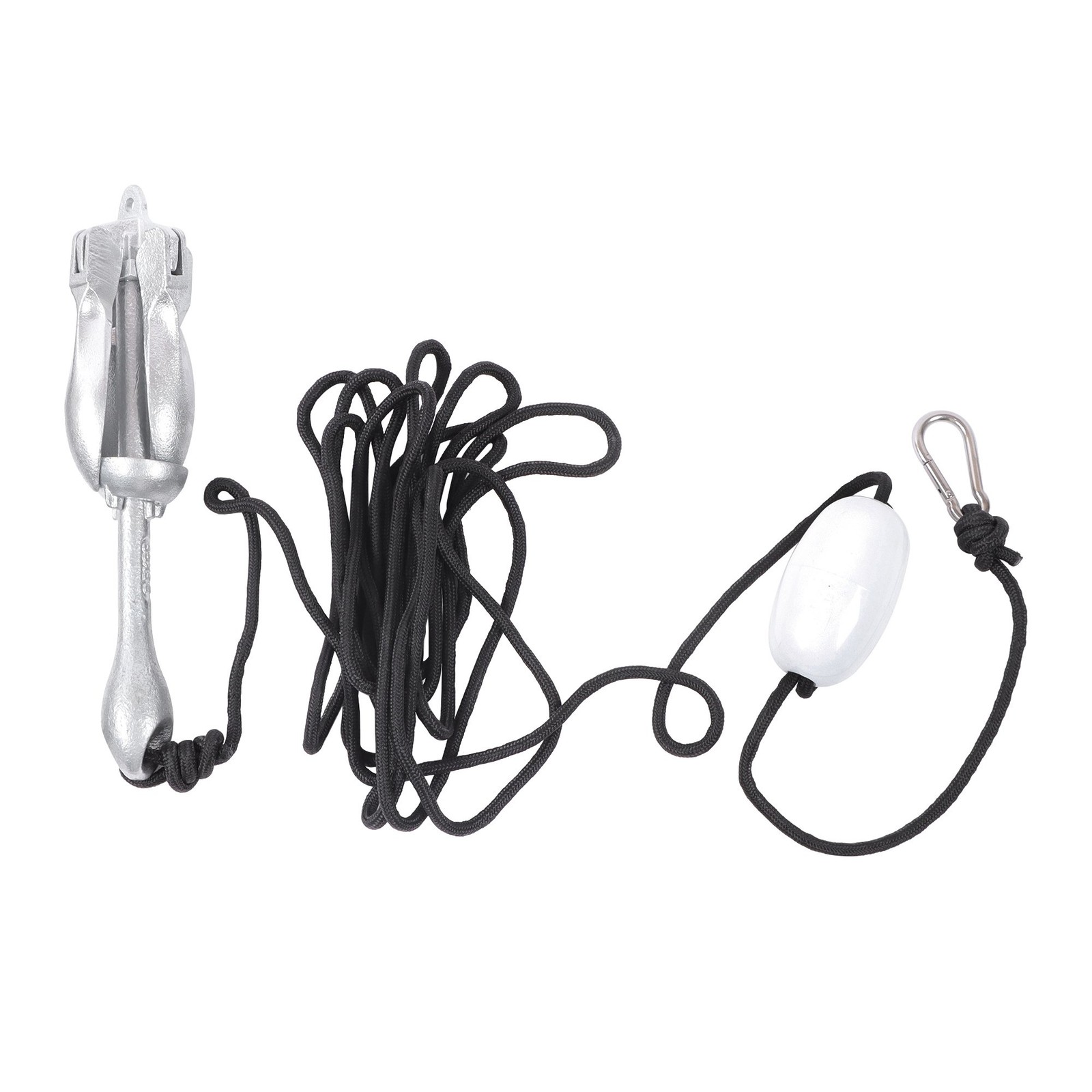 (2) Portable Marine Kayak Folding Anchor Kit Canoe Raft Boat Jet Ski 26.2ft Rope
