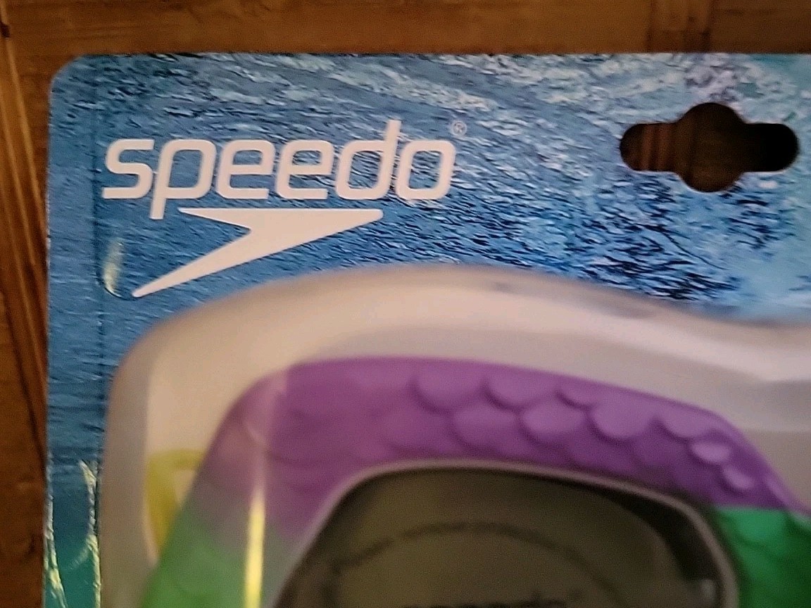Speedo Kids Sunglass Swim Goggles Age 3-6 Anti Fog Easy Adjust UV New Sealed