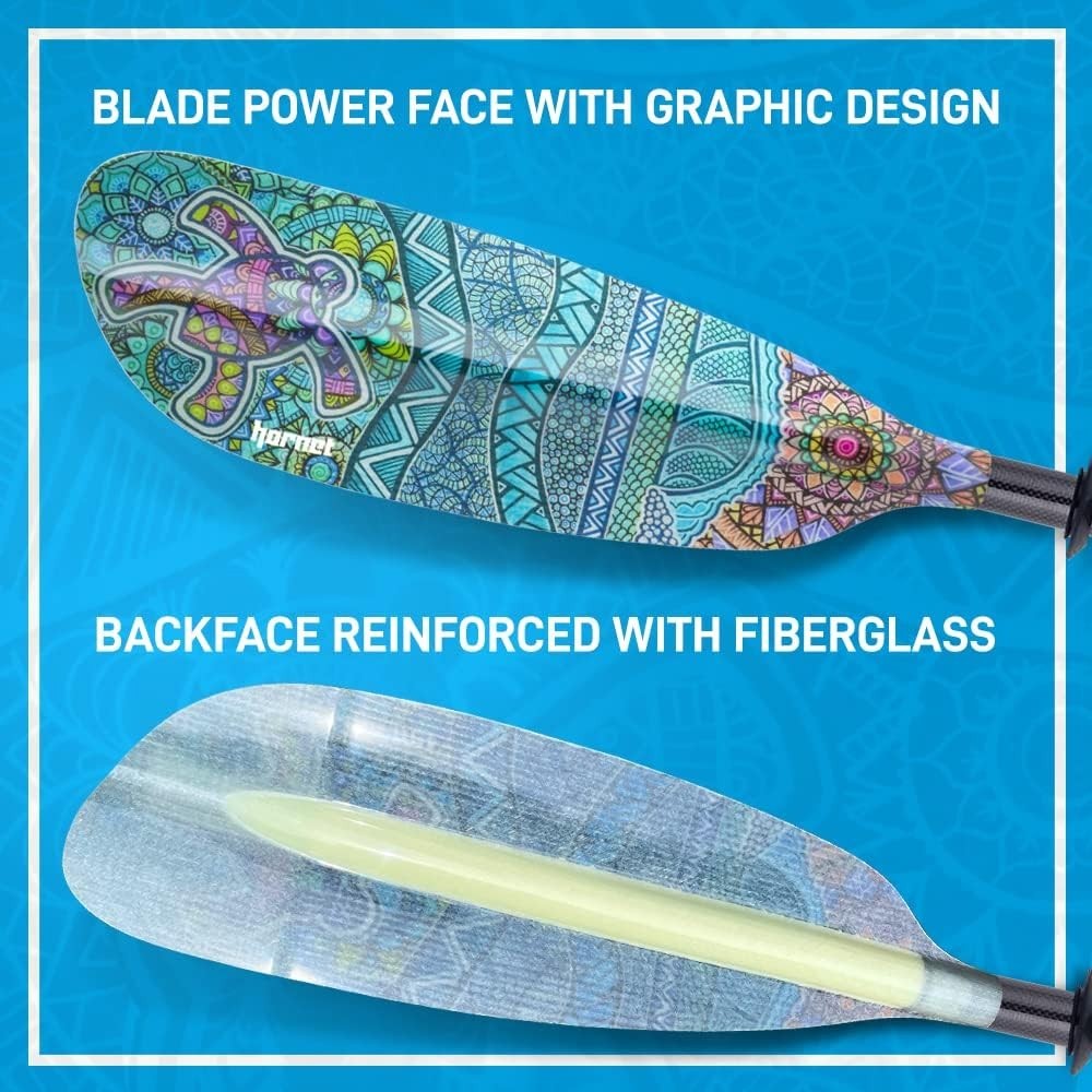 Fiberglass Kayak Paddle for Adults- Ideal for Touring, Fishing and Boating- 90.5