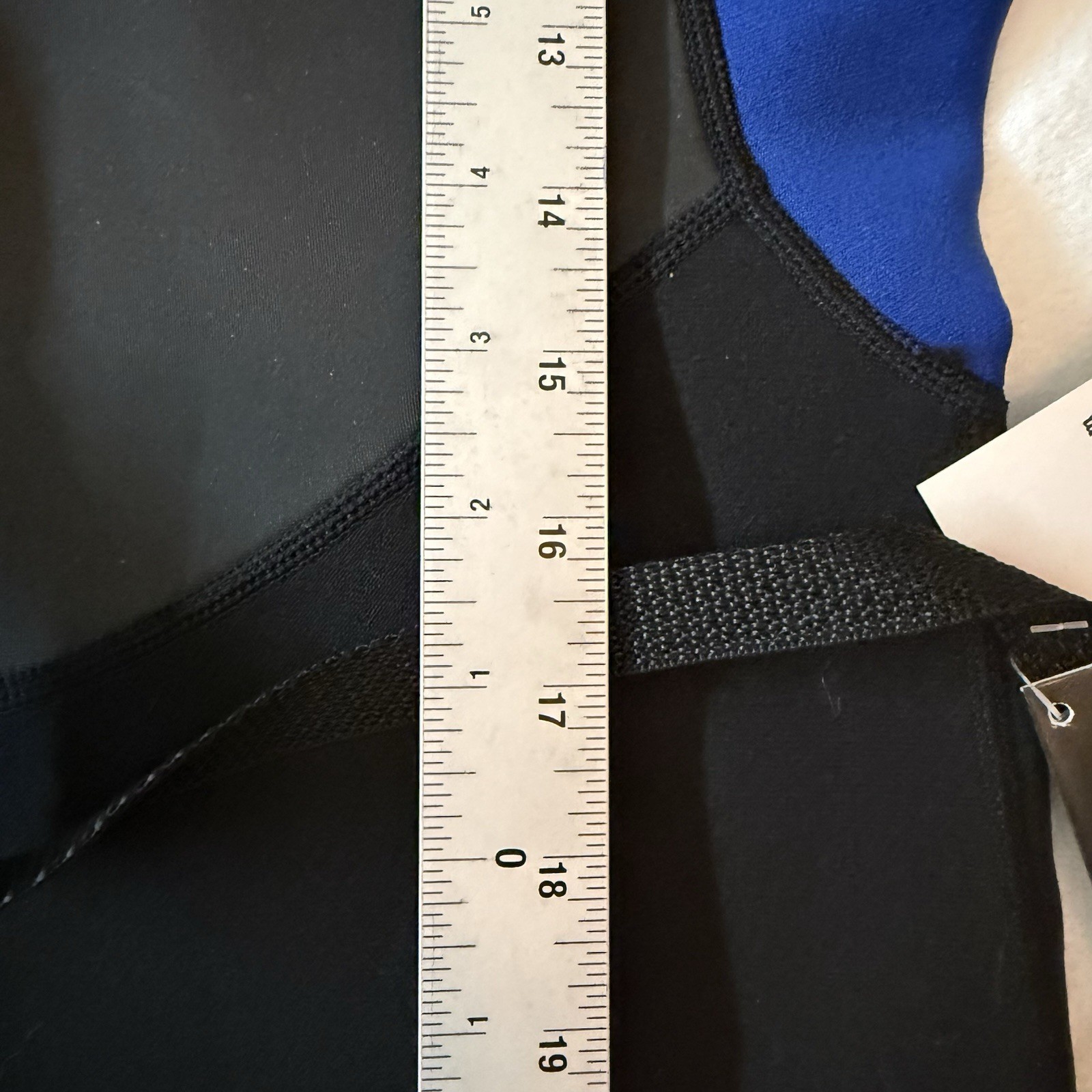 NWT Men’s Large Guide Gear Spring Wetsuit Black Blue Surfing Diving Bodyboarding