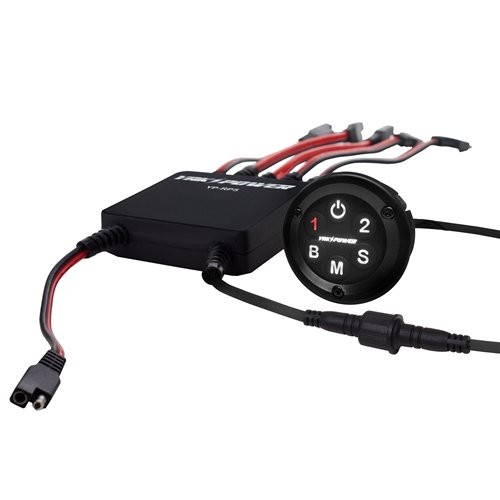 Yak-Power | YP-RP5R | Power Panel Switching System with 2 1/8 inch, Black