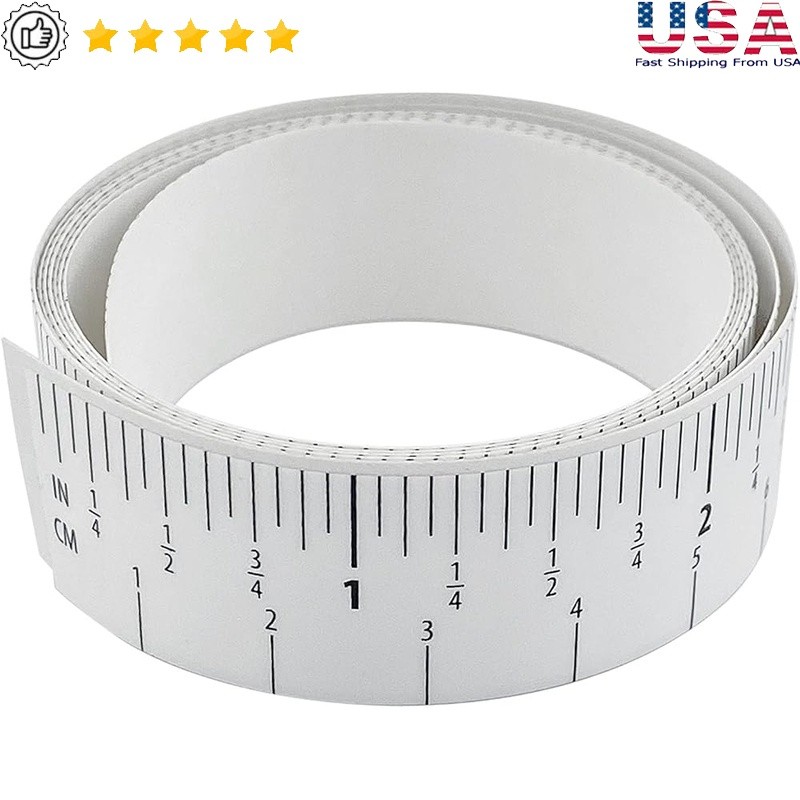 Water-Resistant Fish Measuring Tape Kayak Canoe Boat Fishing Accessory Durable