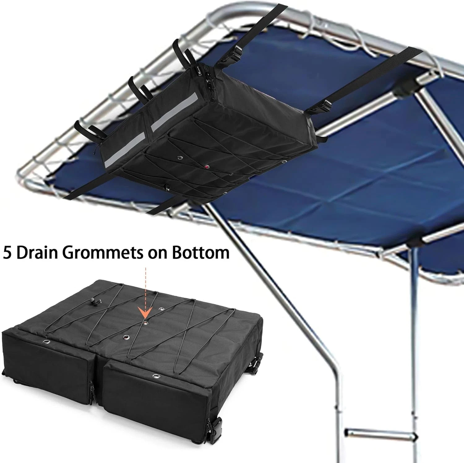 T-Top Storage Bag for Boat Life Jackets, Holds up to 4/6 Type II Life Jackets, B