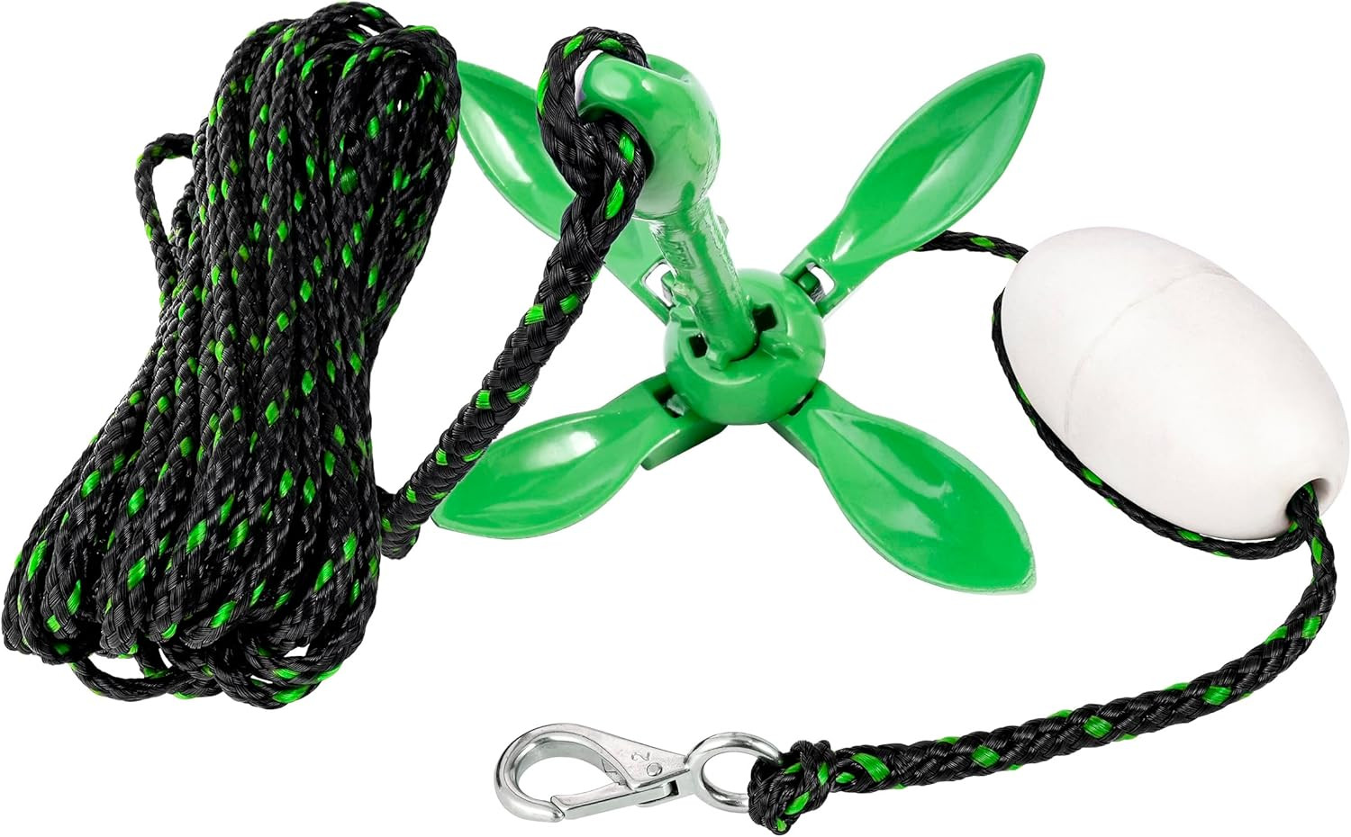 Grapnel Anchor Kit for Small Boats, Kayaks, PWC, Jet Ski, Paddle Boards, Etc. –