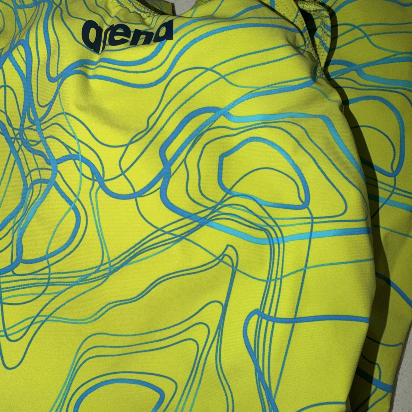 Arena Powerskin ST 2.0 Racing Swimsuit Women’s 26 Sonic Lime FINA Read/Updated