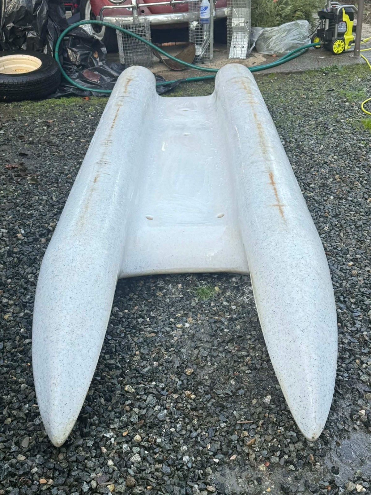 Stealth Kiwi Kayak Fishing Angler Kayak 11ft Pontoon Catamaran Hull